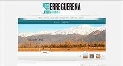 Desktop Screenshot of erreguerenapropiedades.com